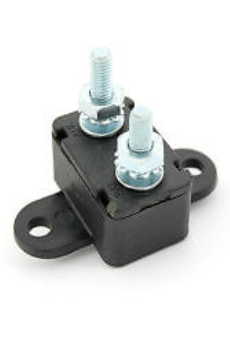 30 Amp Type 2 Circuit Breaker - Auto Reset CB128-30 With Nuts & Washers