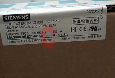 1PCS NEW SIEMENS 6SL3000-0BE21-6DA0 BASIC LINE FILTER