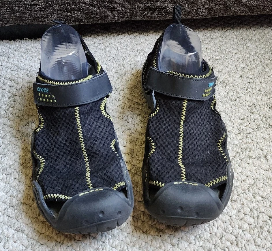 Crocs swiftwater clearance fisherman