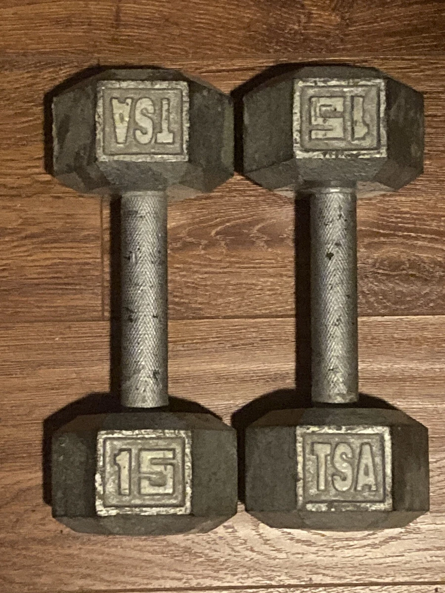 15 pound dumbbells for sale hot sale
