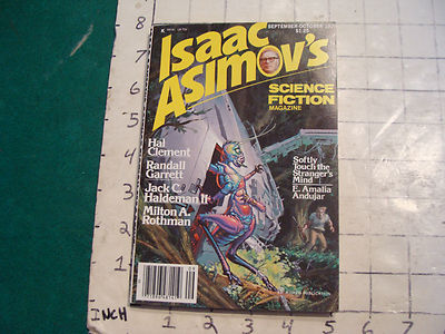 HIGH GRADE-Issac Asimov's Science fiction Sept-Oct 78;  clean and tight UNREAD ?