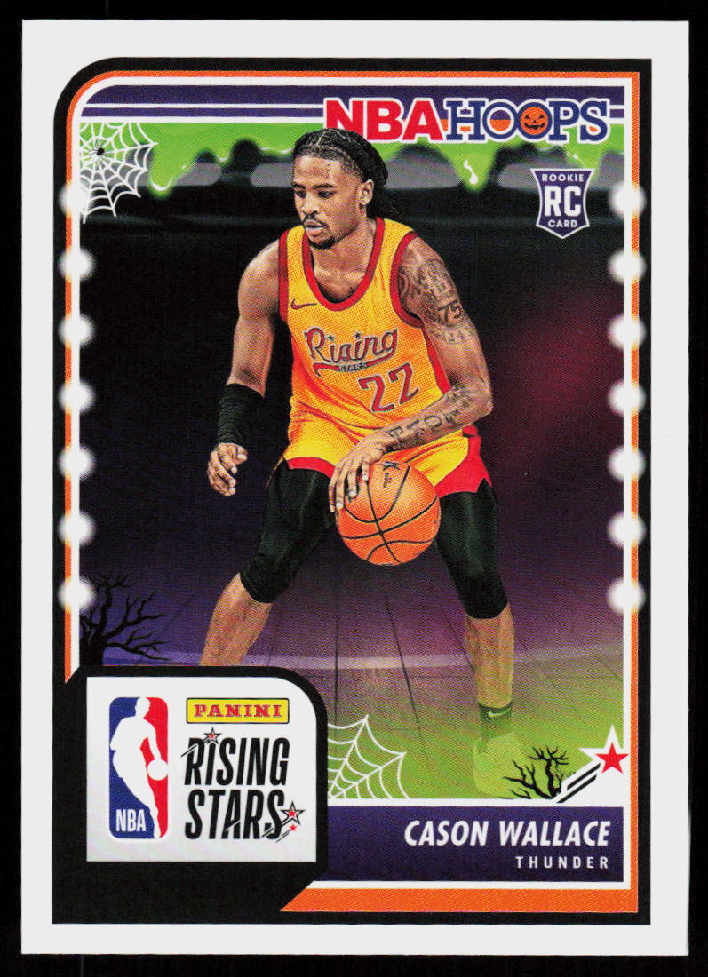 2023-24 Hoops Haunted Cason Wallace #281 Basketball Oklahoma City Thunder RC