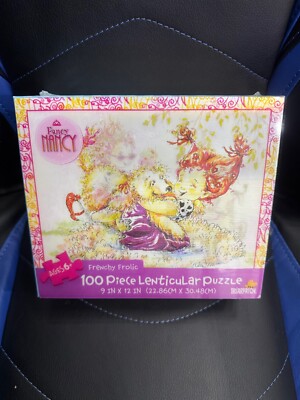Fancy Nancy On The Move 100 Piece Lenticular Puzzle NEW Sealed