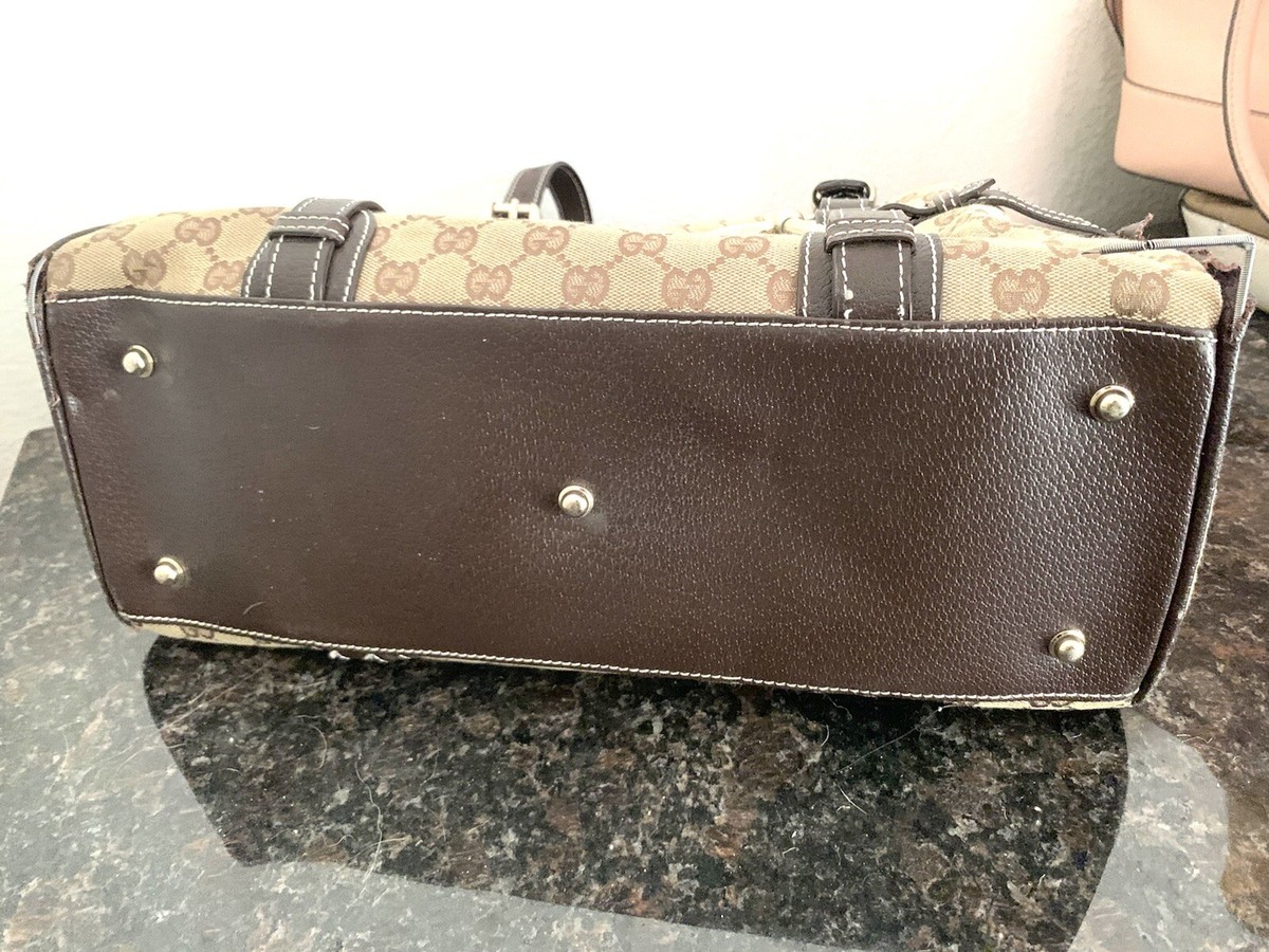 Gucci Guccissima 85th Anniversary Large Boston Bag | eBay