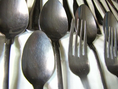 29 pcs Cambridge BRITTANY Stainless Steel Flatware China - Picture 3 of 7