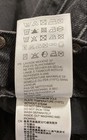 Sandro Paris Women's Black Studded Grommet Hem Raw Edge Slim Jeans Sz 24 — photo 3
