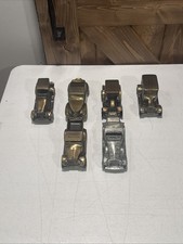 Lot of 6 Vintage 1974 Banthrico Inc. Chicago IL Cast Metal Car Coin Banks