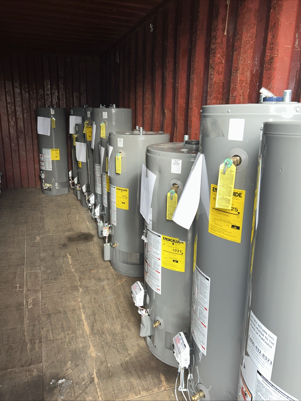 Discounted 30,40, and 50 Gallon Gas Water Heater