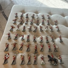 SET VINTAGE Military MARCHING BAND Lead Lot Of 49