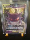 Pokémon TCG Gengar & Mimikyu GX Team Up Holo Ultra Rare Damaged