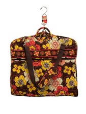 Vera Bradley Garment Travel Bag Luggage Quilted Buttercup Pattern NWOT.