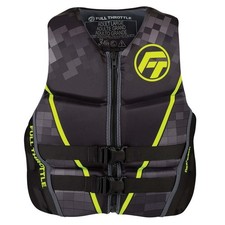 Full Throttle Mens Rapid Dry Flex-Back Life Jacket L 142500-400-040-22