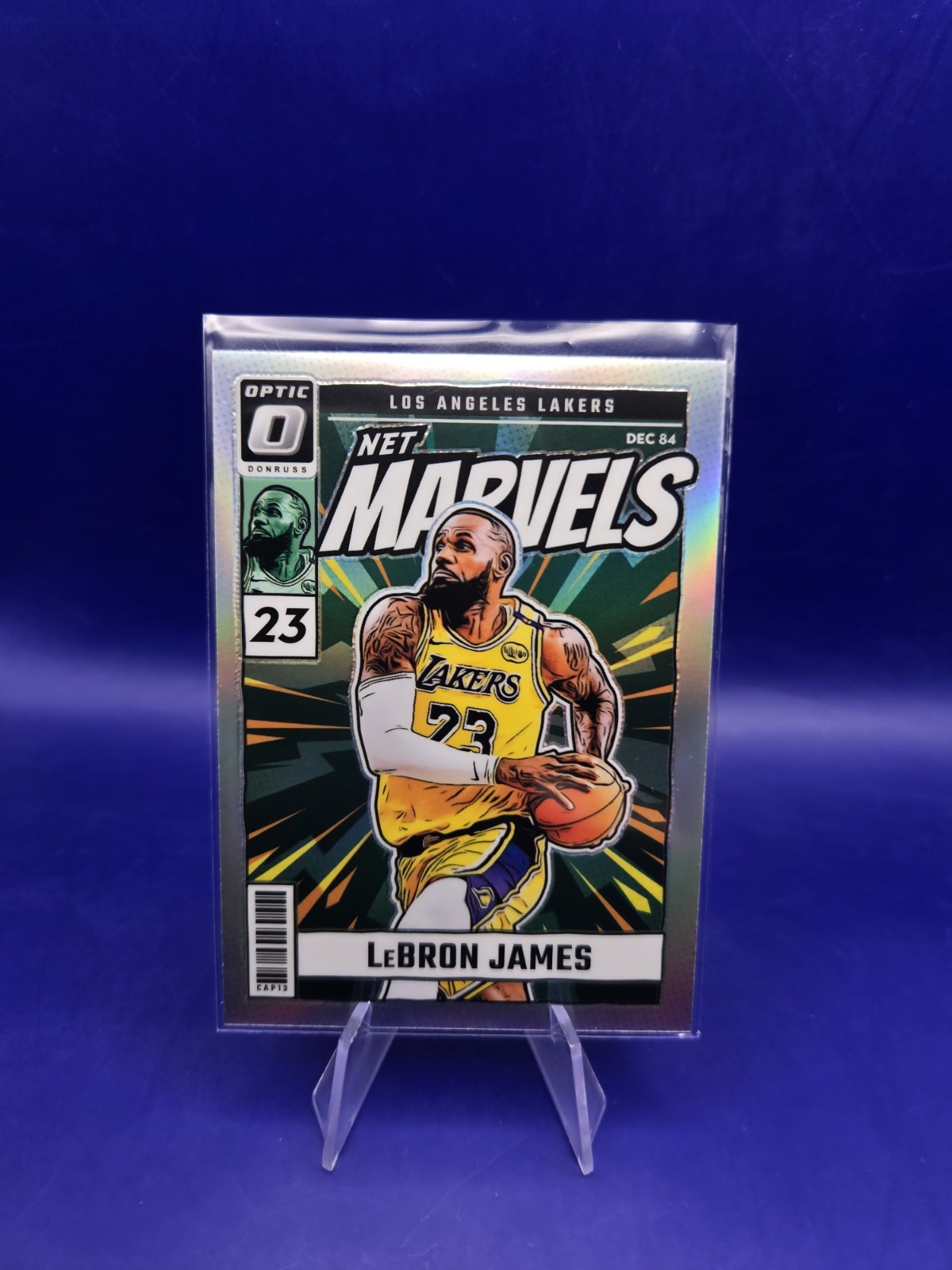 LeBron James 2024 Optic #24 Net Marvels - Holo Price Guide