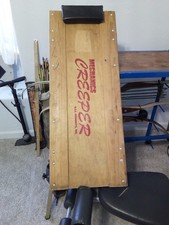 VINTAGE WOOD ROLL-OVER MECHANICS Creeper 14.5”x36” Model 33 Made In The USA