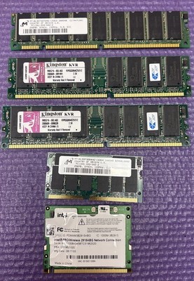 Intel Pro/Wireless 2915ABG Network Card & Memory 