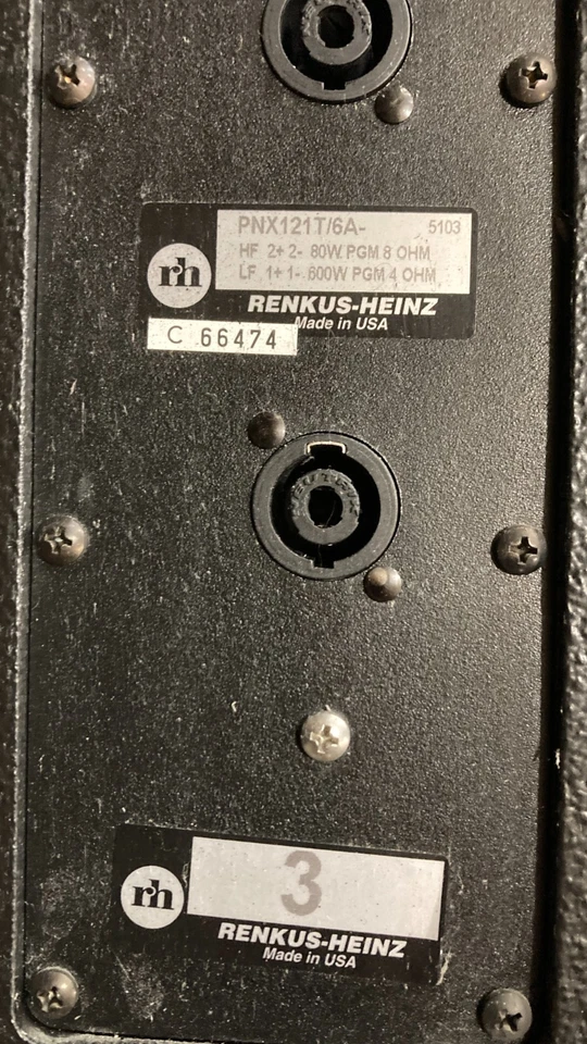 Renkus Heinz PNX121T - Image 4 of 4