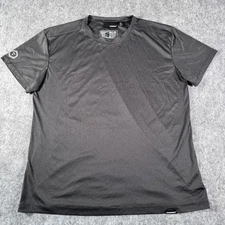 Truewerk B1 Sun Tee Short Sleeve Womens XL Gray Wicking Performance Work T Shirt