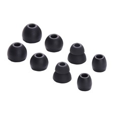 Replacement Eartips Silicone Earbuds Buds Set for Powerbeats Pro small, Black