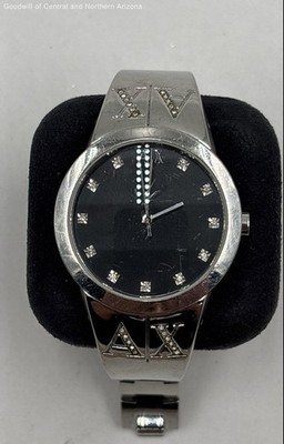 Armani Exchange Women's AX4043 Silver Bracelet Watch