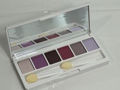 NEW Clinique All About Shadow 6 Shade Palette Pearly Pink Concord Pink Chocolate