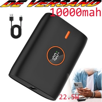 Powerbank 10000mAh Mit PD20W  LED Ladestandsanzeige Für Smartwatch Earphones