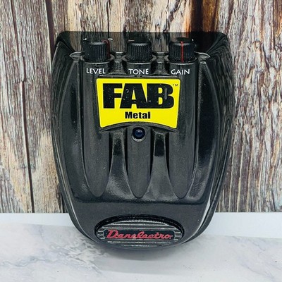 Danelectro Fab Metal Distortion Guitar Effect Pedal Black