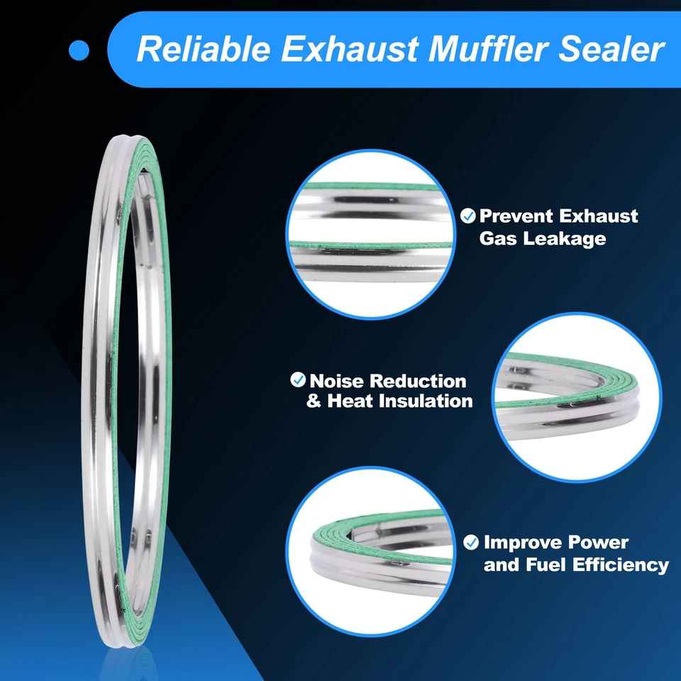 1 Pc Exhaust Pipe Gasket for Toyota Land Cruiser J200 2007-2021 No.9091706093 Foto 4 de 4