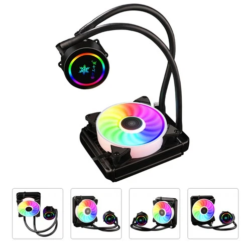  Wasserkühlung Kühler Wassergekühlter Kühlkörper Langlebiger CPU-Kühler