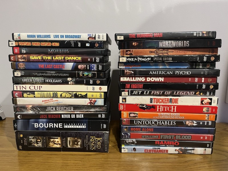 DVD UNTESTED Movies Lot Of 31 Various Titles And Genres