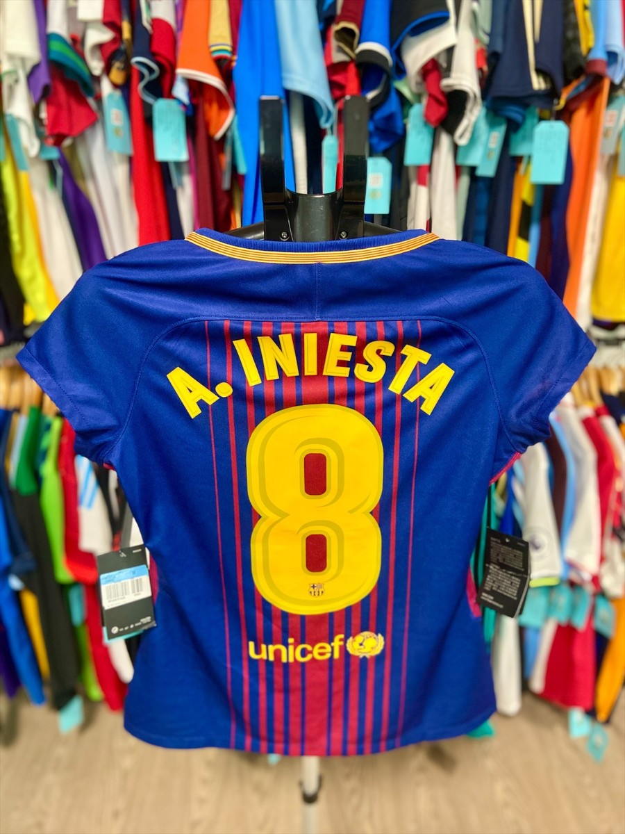 FC Barcelona 2017 Nike ナイキサッカーシャツ イニエスタ FC