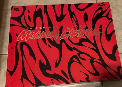 Maximum Carnage QVC Collector's Edition Sega Genesis Game is NEW