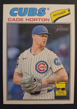2026 Topps Heritage - Gold Cup Base Cade Horton #396