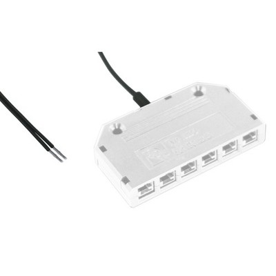 LED-6-fach Verteiler VTL07 24V/DC,  Kabellänge 300 mm, ohne LED-Stecker
