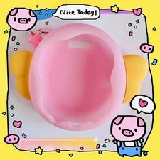 Tamagotchi Uni Silicone Case Cover with Angel Wings Glitter Pink Bonus 797e44