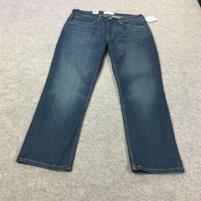 Levi's 512 Slim Taper Fit Jeans Mens 36 Blue Medium Wash Flex Stretch Denim