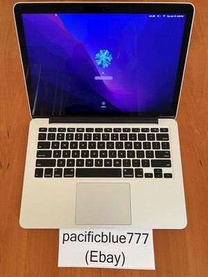 APPLE MACBOOK PRO 13'' Retina 16GB RAM 512GB SSD Dual Core i5 2.9GHz ***NICE***