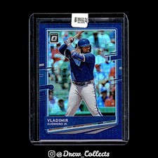 2020 Donruss Optic #123 Vladimir Guerrero Jr. Pandora Blue