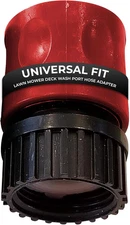 Quick Connect Lawn Mower Deck Wash Port Adapter - Riding Lawn Mower Water Hose N