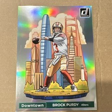 2024 Panini Donruss - Downtown! Brock Purdy #4 Oversized
