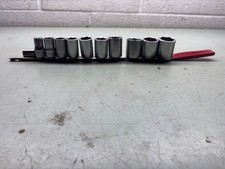 Par-x Snap On 12 Drive 6 Point Sae Socket Set 12 - 1-116 Made In Usa