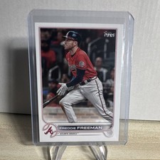 Topps 2022 Series 1 Freddie Freeman #236 Atlanta Braves Baseball Card