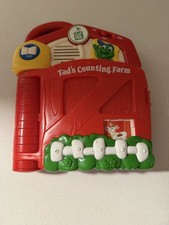 Leap Frog  TAD'S COUNTING FARM Interactive Electronic Talking Book  Complete