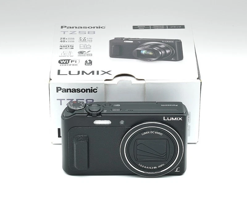 Panasonic Lumix DMC-TZ58 schwarz Panasonic-Fachhändler #50327**, Foto 1 von 4