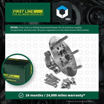 Wheel Bearing Kit fits FORD TRANSIT V363 2.0D Front 2016 on Firstline 1810257