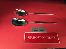 SERVICE TABLE 24.5 CHRISTOFLE DUO WIRKKALA TRÈS BEL ÉTAT MÉTAL ARGENTÉ 