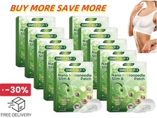 1-10X HOUKEA SMGT-GLP-1 Nano Microneedle Slimming Patch - For Weight Loss