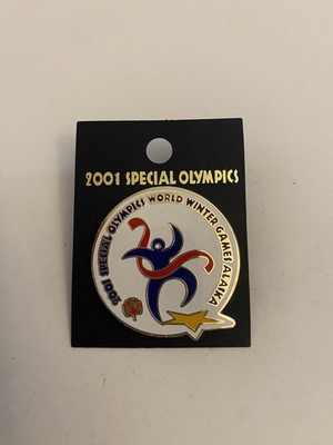 Special Olympics 2001 World Winter Games Alaska Lapel Pin P29