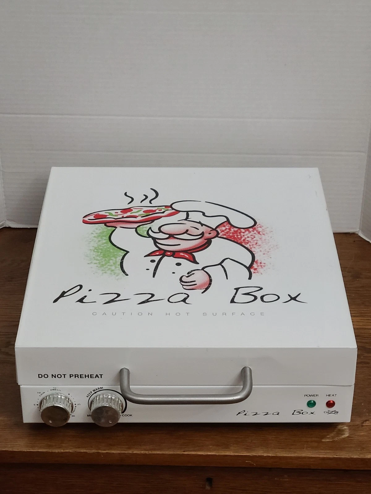 WORKS Cuizen Pizza Box Countertop Pizza Oven w/ 12" Rotating Pan PIZ-4012
Opens in a new window or t