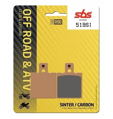 SBS 519SI Offroad Bremsbeläge vorne gesintert für Aprilia Climber 200 1993-1995