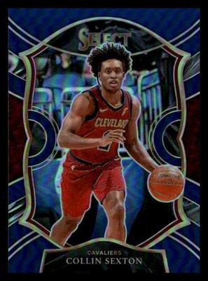 2020 Panini Select #59 Collin Sexton Silver Prizms Cleveland Cavaliers
